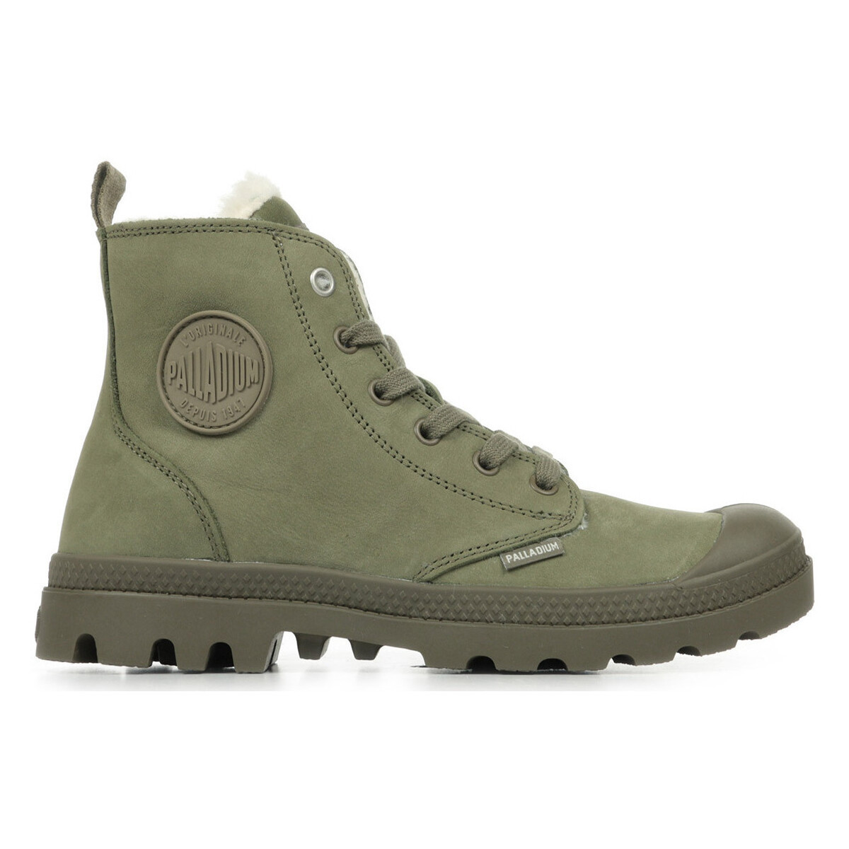 Palladium  Pampa Hi Zip Wl  Zelená