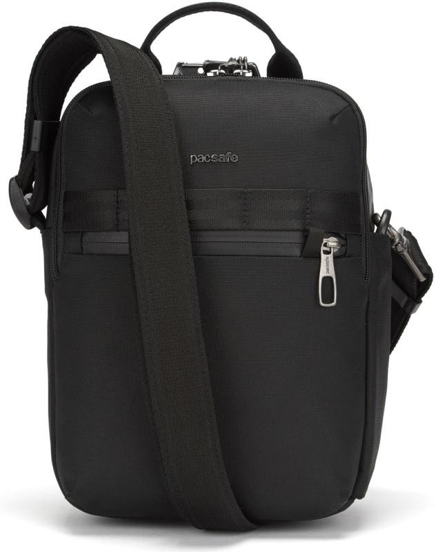 Pacsafe Taška METROSAFE X VERTICAL CROSSBODY black