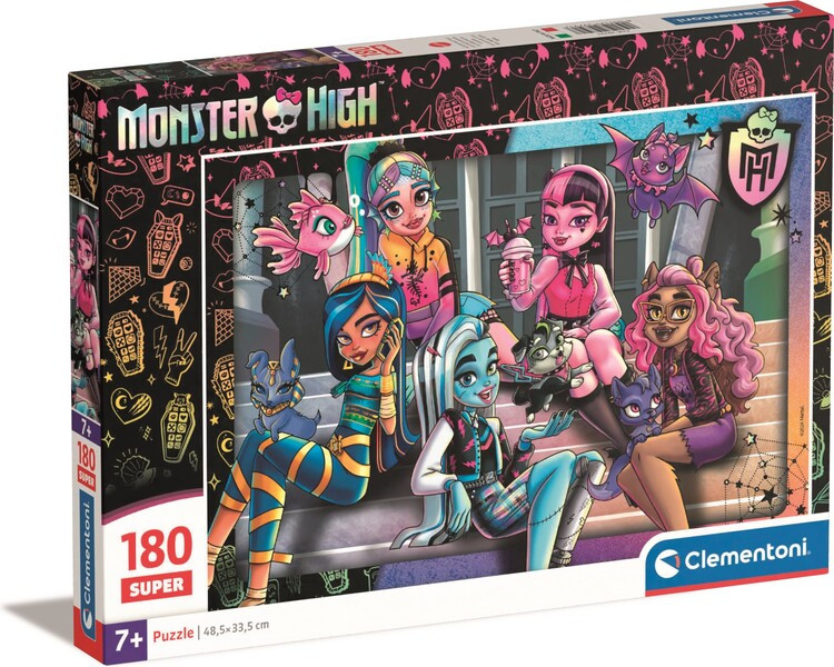 CLEMENTONI Puzzle Monster High, 180 ks