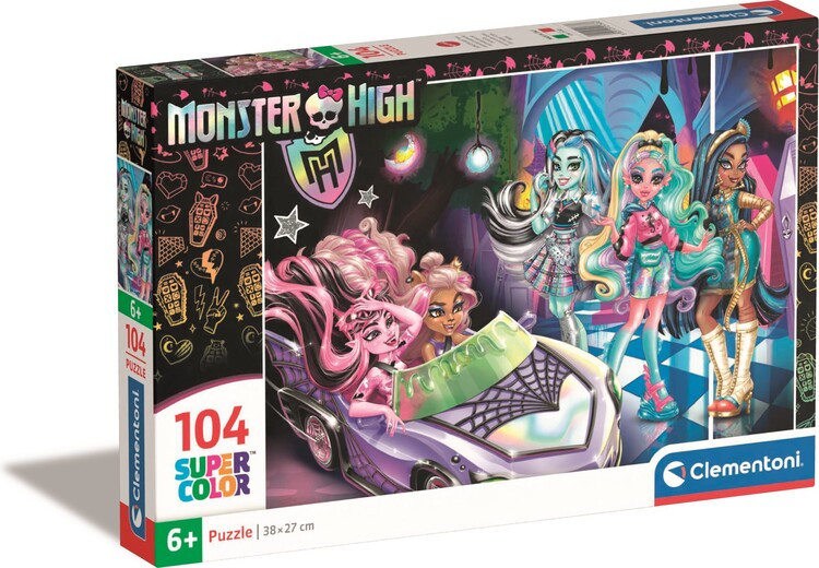 CLEMENTONI Puzzle Monster High, 104 ks