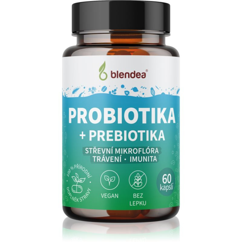 Blendea Probiotika + Prebiotika kapsle pro podporu trávení 60 cps