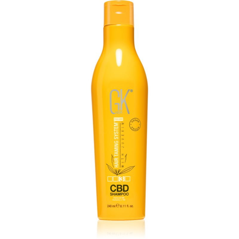 GK Hair CBD Shampoo intenzivně vyživující šampon s CBD 240 ml