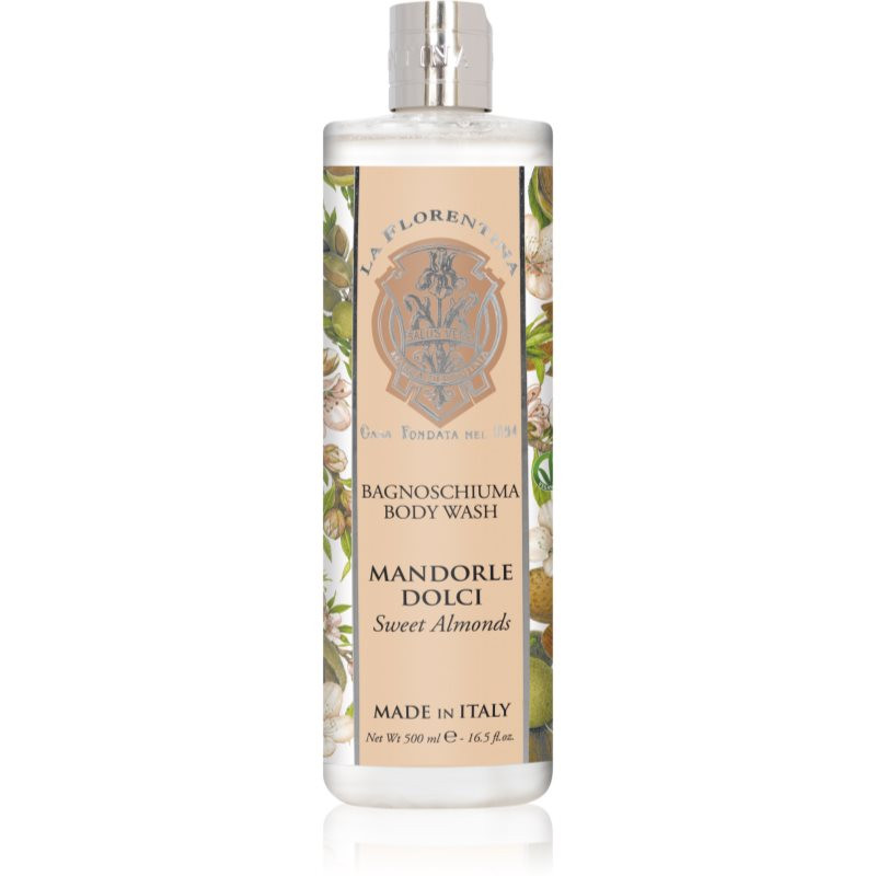 La Florentina Sweet Almonds Body Wash krémová pěna do koupele 500 ml