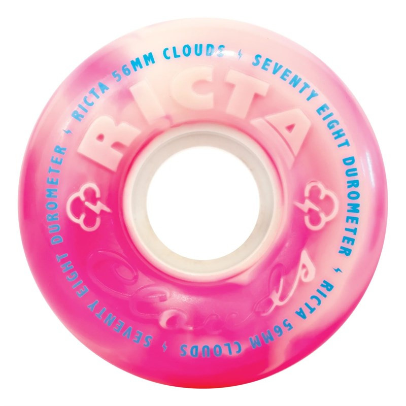 kolečka RICTA - 56mm Clouds Pink Swirl 78a Ricta Wheels (144175)