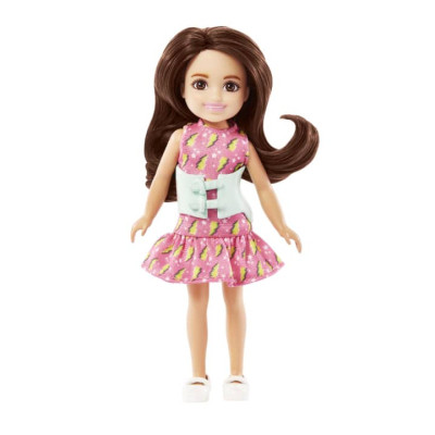 Barbie Chelsea Doll - Brunetka se zádovou ortézou