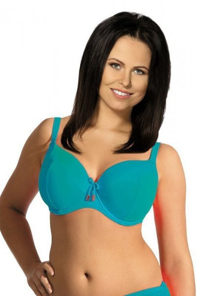 Ava 13 tyrkysová Plavková podprsenka 90e tyrkysová