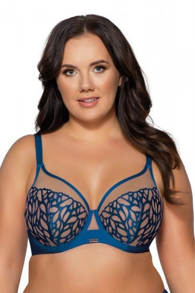 Ava Monarch 2057 Cobalt Podprsenka měkká 65F cobalt