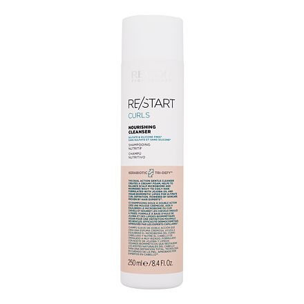 Revlon Professional Re/Start Curls Nourishing Cleanser vyživující šampon pro kudrnaté a vlnité vlasy 250 ml pro ženy