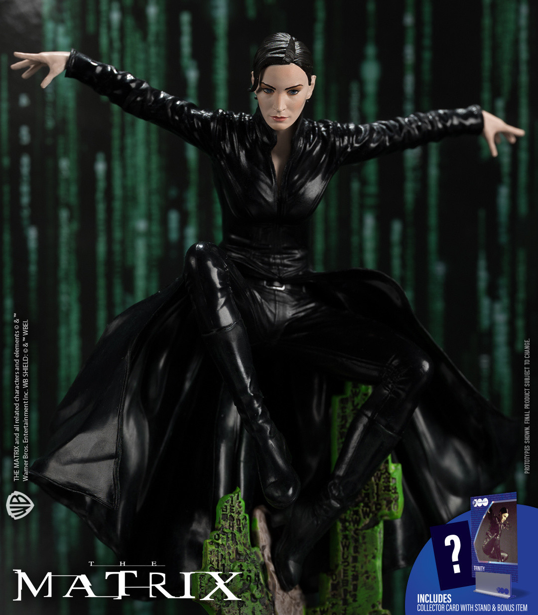 McFarlane | Matrix - sběratelská figurka Trinity (Movie Maniacs) 15 cm