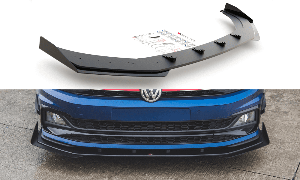 Maxtondesign Přední spoiler nárazníku Volkswagen Polo GTI Mk6 2017-