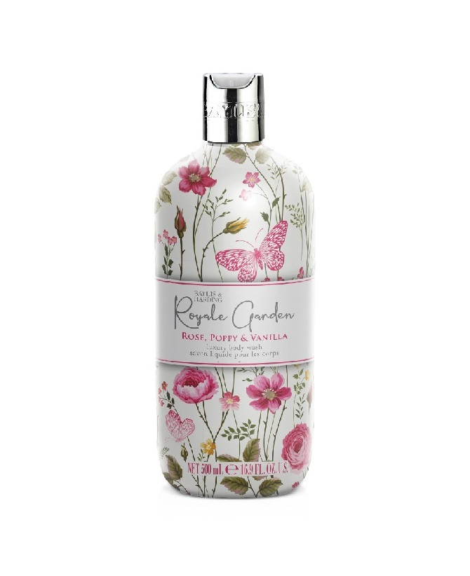 Baylis & Harding Royal Garden Sprchový gel Růže & Vanilka 500 ml