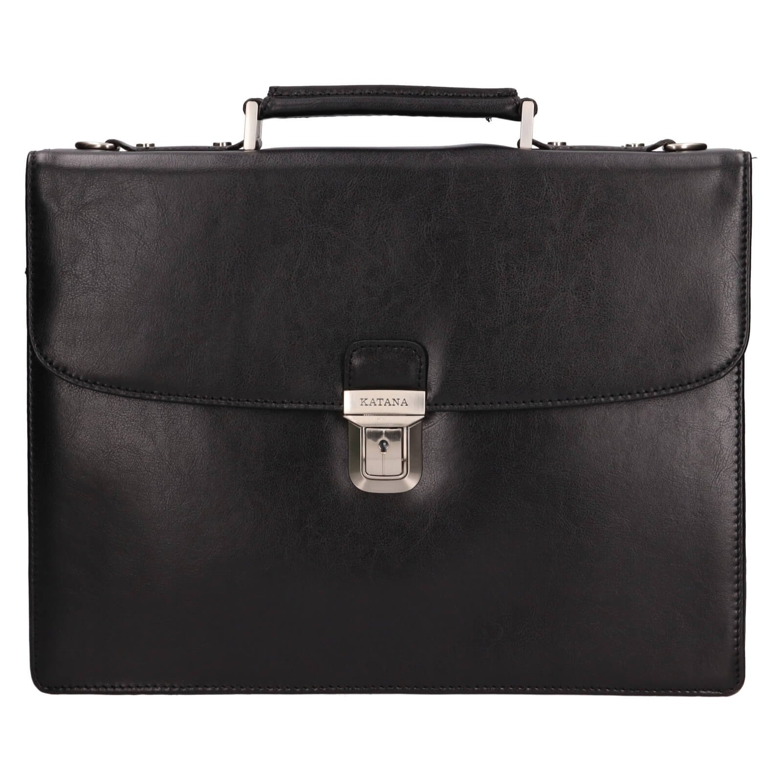 Kožená aktovka Katana Nice - černá