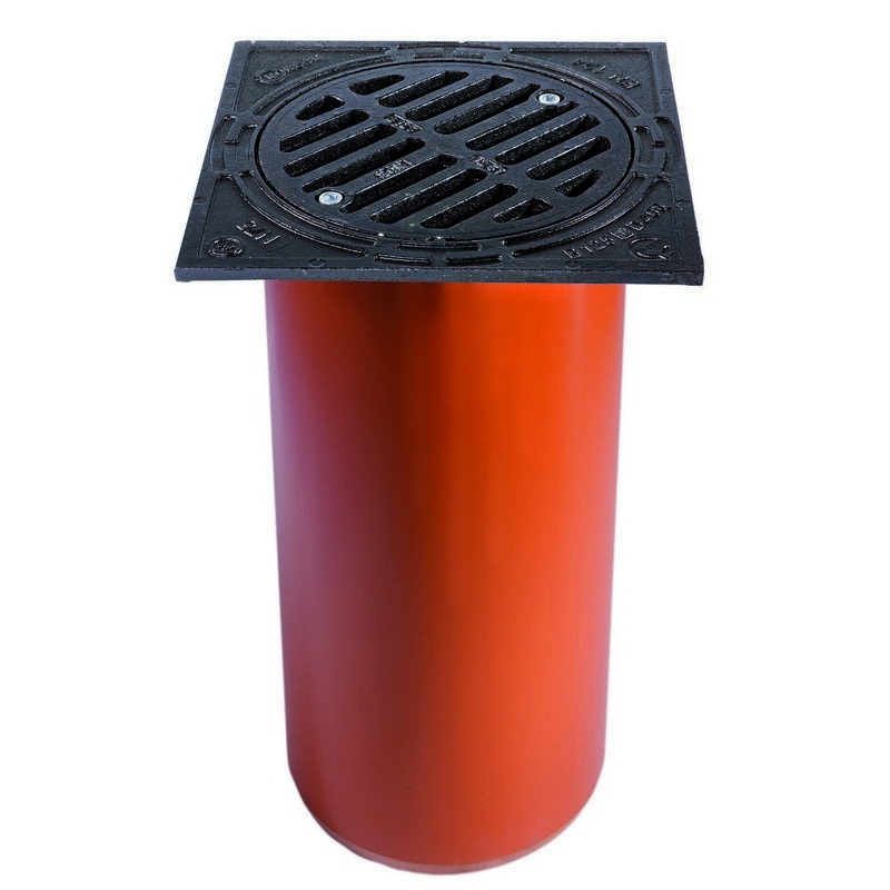 Poklop teleskopický T400D400M s vtokovou mříží 40 t