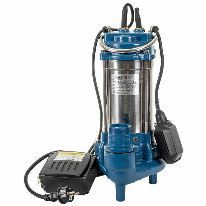 Čerpadlo ponorné kalové Blue Line PQD7-16-1.5QGF kabel 10 m 230 V