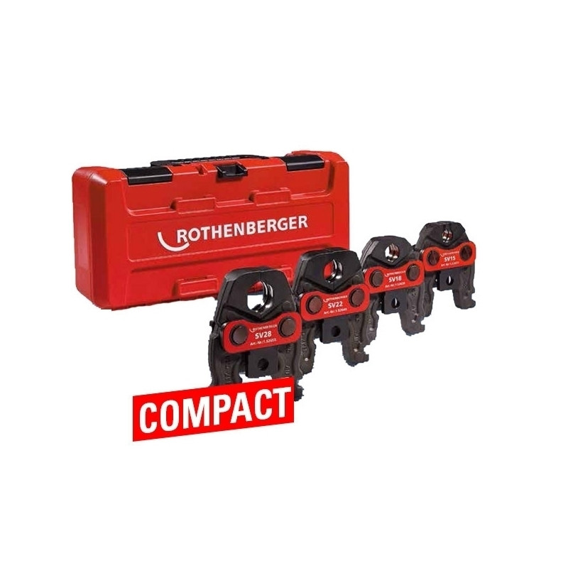 Sada lisovacích čelistí Rothenberger Compact V/SV