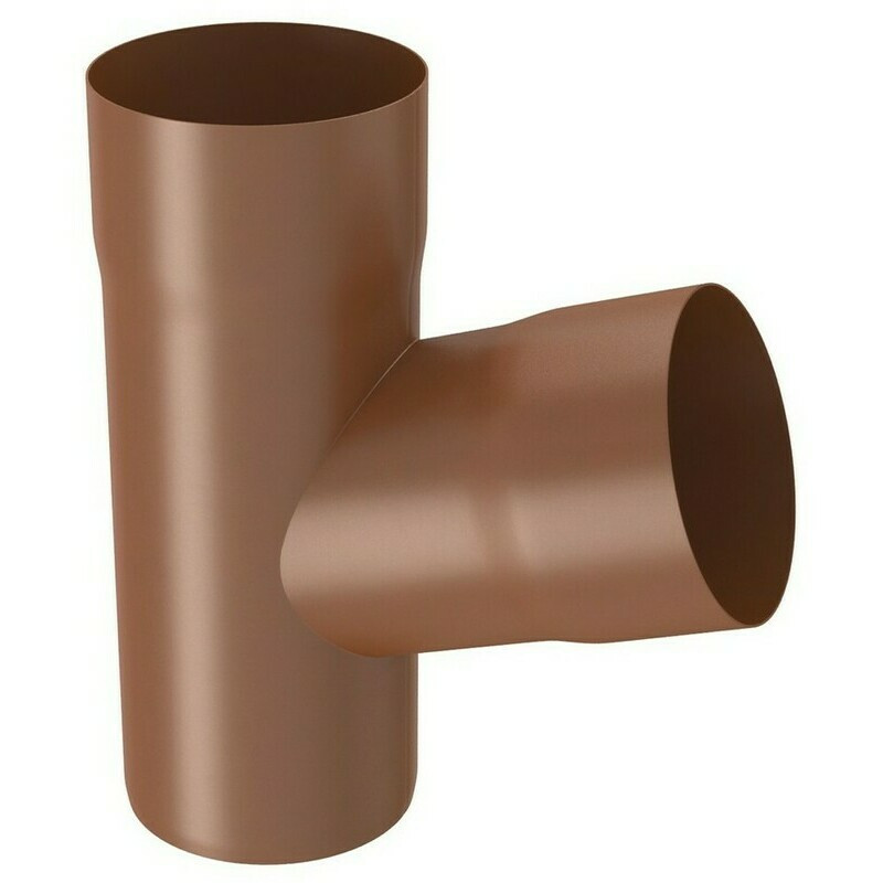 Odbočka svodu boční DEKRAIN ROBUST 100/100 RAL 8004 cihlově červená