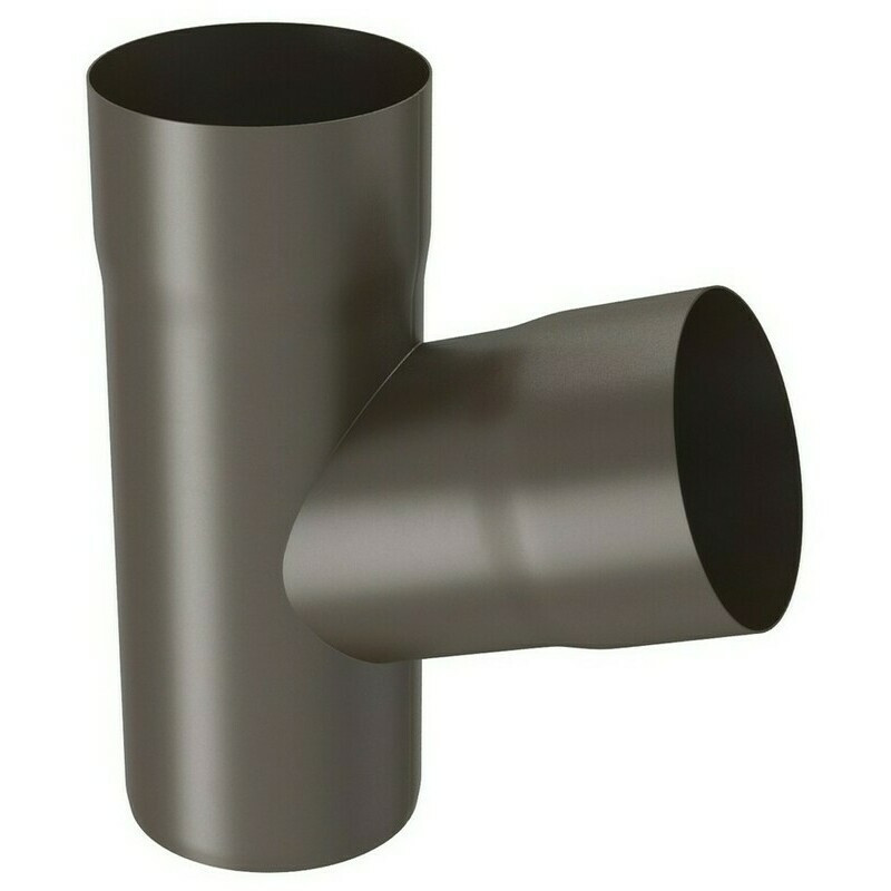 Odbočka svodu boční DEKRAIN ROBUST 100/80 RAL 8014 Testa di Moro