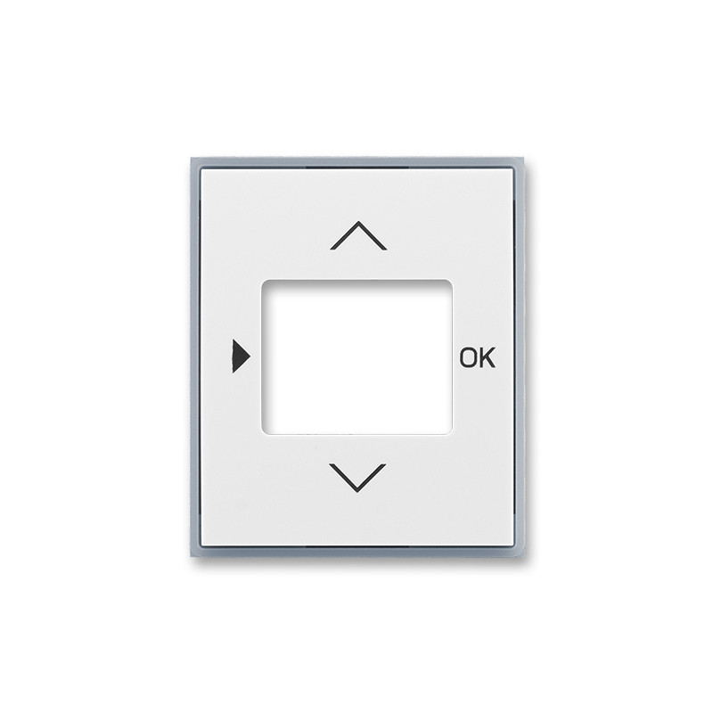 Kryt ovládač časovací ABB Element bílá, ledová šedá