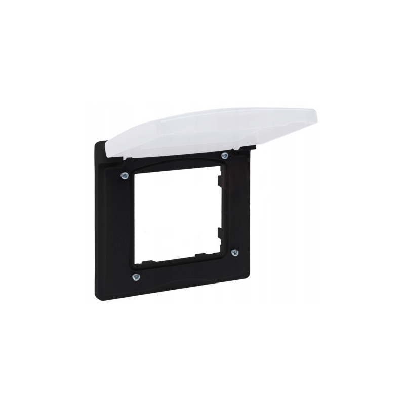 Rámeček IP 44 Legrand Niloé Step jednonásobný černá