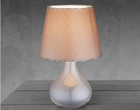 Stolní lampa Freedom, šedá