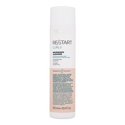 Revlon Professional Re/Start Curls Nourishing Cleanser dámský vyživující šampon pro kudrnaté a vlnité vlasy 250 ml pro ženy