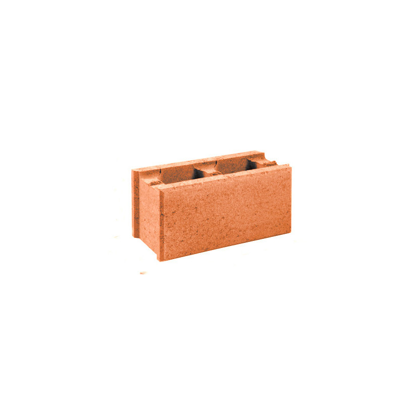 Tvárnice plotová BEST LUNETA II karamel 200×400×200 mm