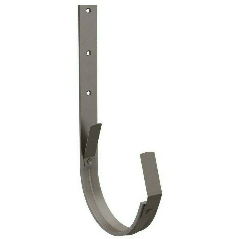 Hák žlabový dlouhý DEKRAIN ROBUST 280 RAL 8014 Testa di Moro