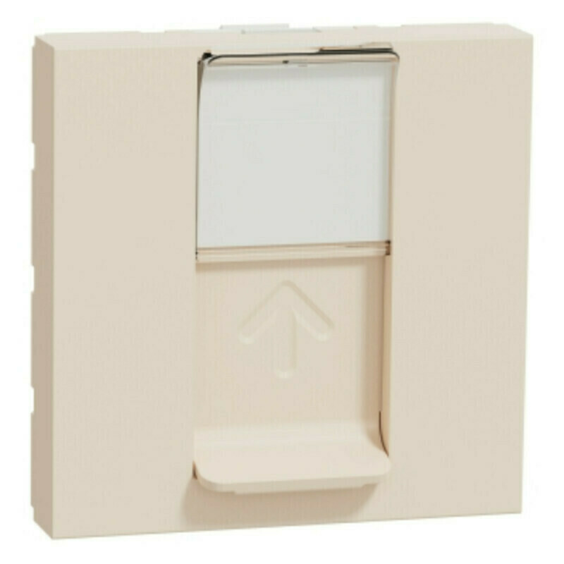 Zásuvka datová Schneider Electric Unica Nová CAT6 1× RJ45 2 moduly béžová