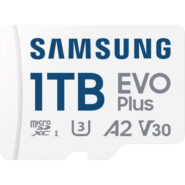 Samsung micro SDXC 1024 GB EVO Plus + SD adaptér