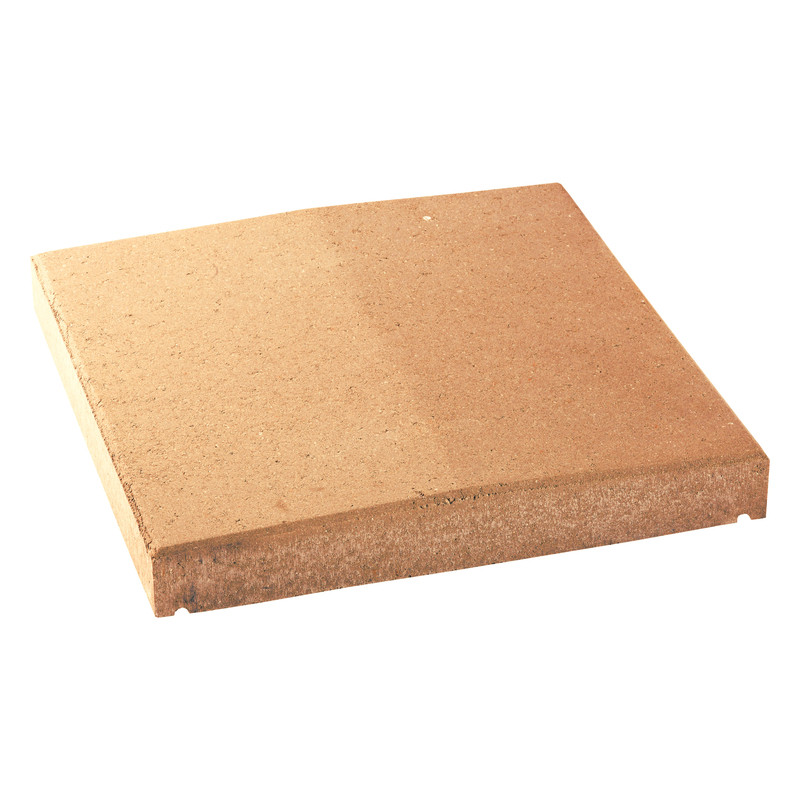 Deska zákrytová BEST V pro sloupky karamel 500×500×70 mm