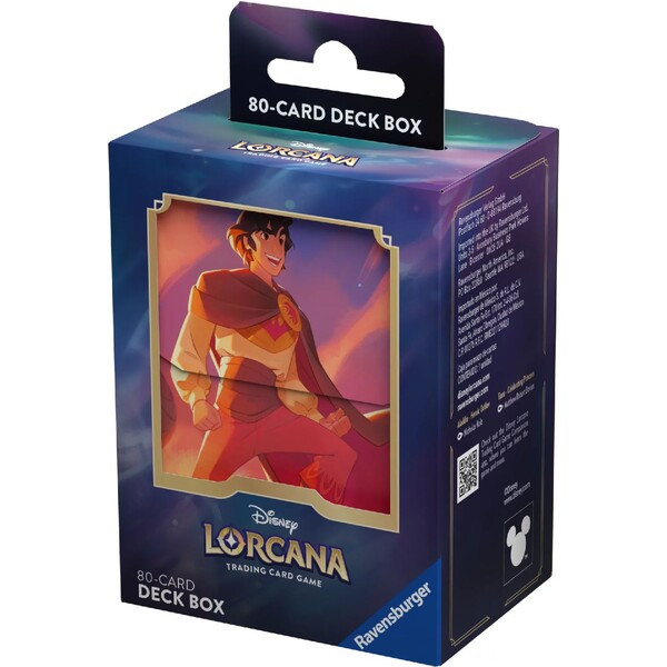 Disney Lorcana: Shimmering Skies - Deck Box Aladdin