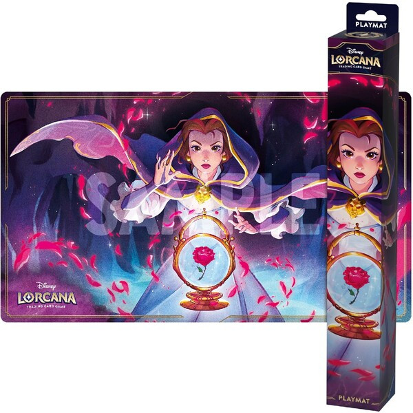 Disney Lorcana: Shimmering Skies - Playmat Mystic glimmer of Belle, Beauty and the Beast