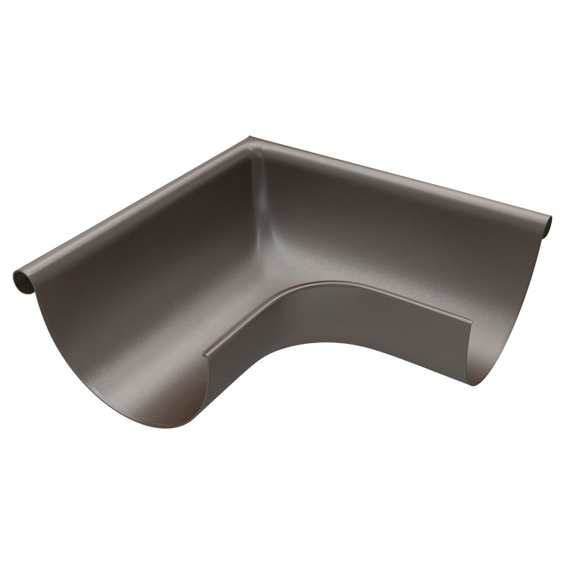 Roh žlabu lisovaný vnější DEKRAIN ROBUST 280 RAL 8014 Testa di Moro