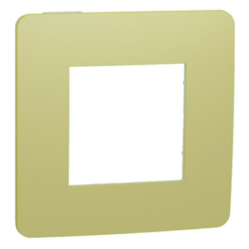 Rámeček Schneider Electric Unica Nová Studio Color jednonásobný světle zelená
