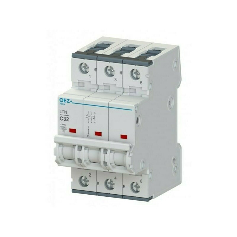Jistič OEZ LTN-20D-3 10 kA D 20 A
