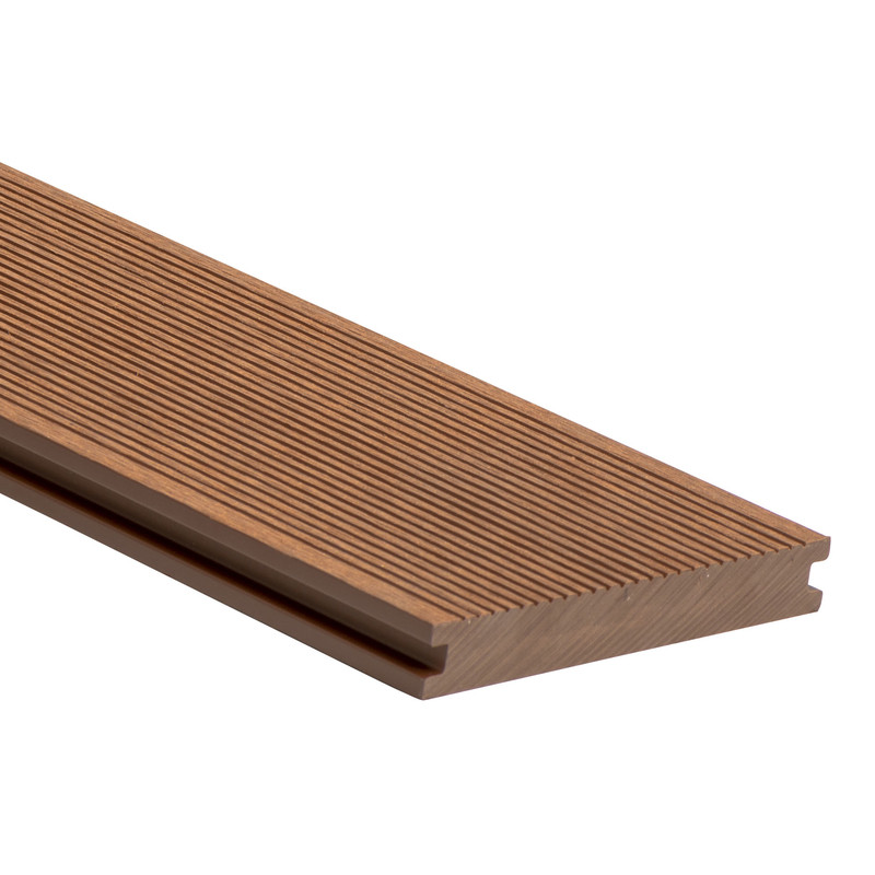 Prkno terasové WPC PERI OSK plné teak 20×140×4000 mm