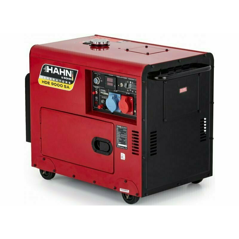 Elektrocentrála Hahn & Sohn HDE 9000 SA-SA3 1/3