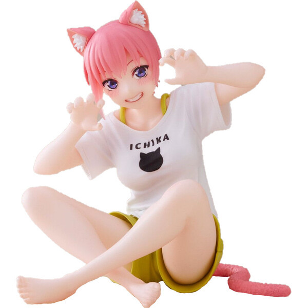 Soška The Quintessential Quintuplets 2 - Ichika Nakano (Newley Written Cat Roomwear) 13 cm