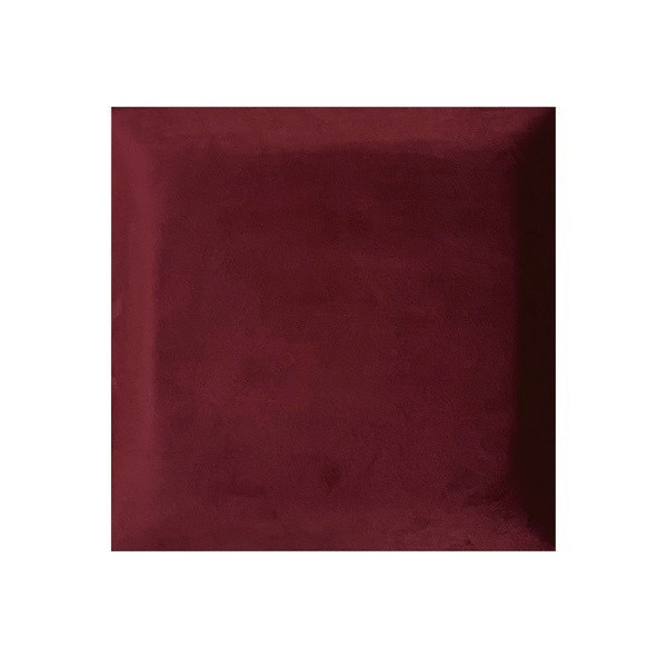 Čalouněný akustický panel nástěnný Riwiera 59 bordó čtverec - Čtverec 30x30 cm