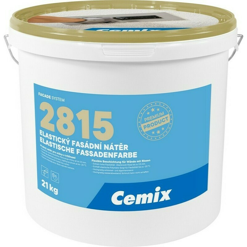 Nátěr fasádní elastický Cemix 2815 21 kg