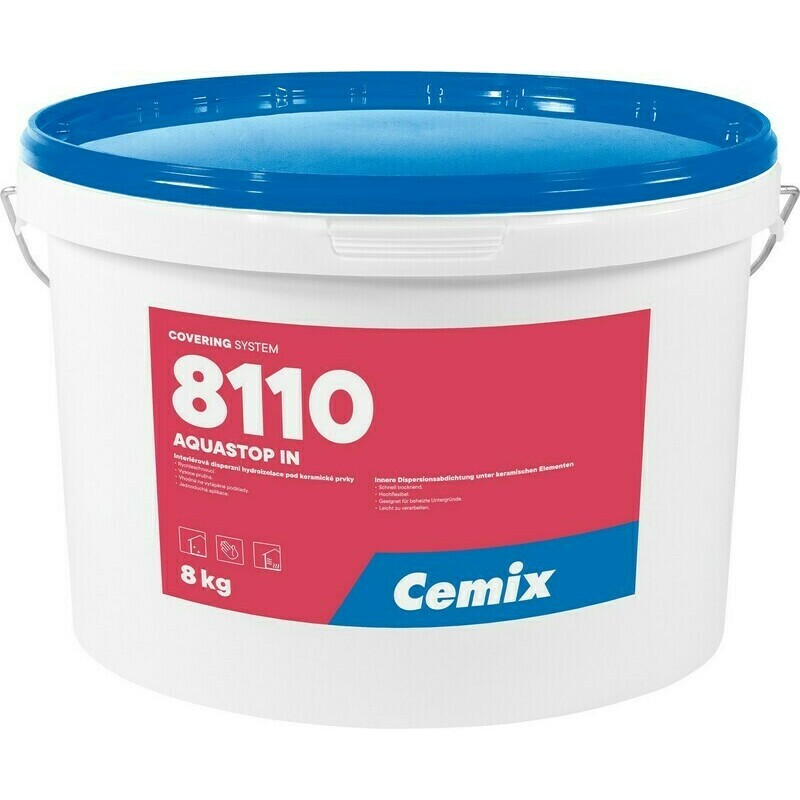 Stěrka hydroizolační Cemix 8110 AQUASTOP IN 8 kg