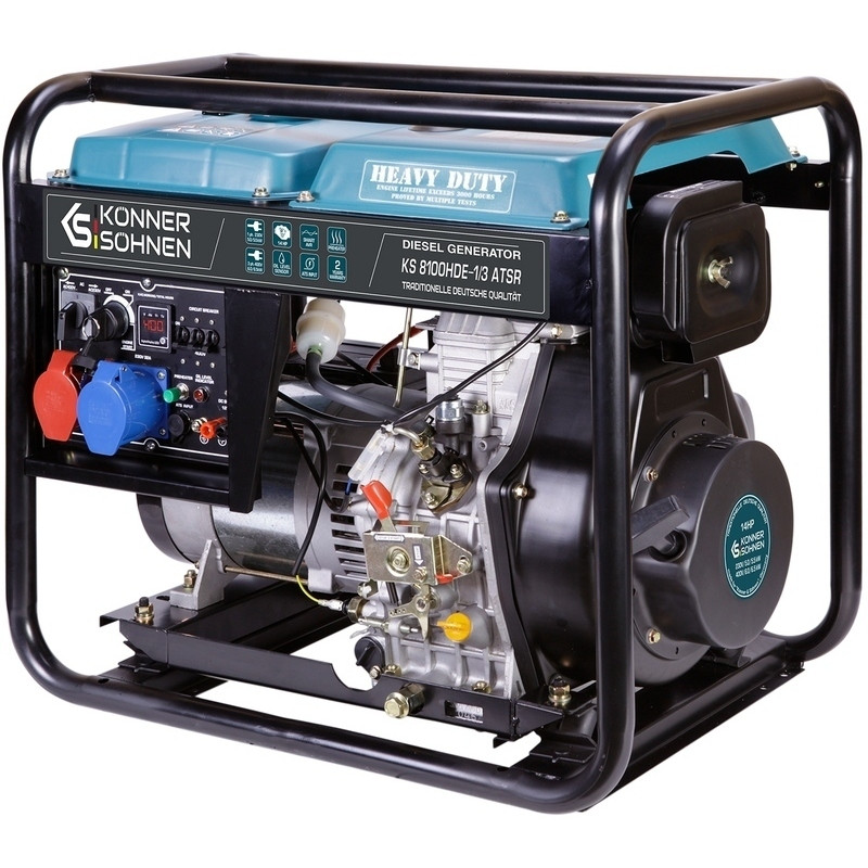 Elektrocentrála Könner & Söhnen KS 8100HDE 1/3 ATSR