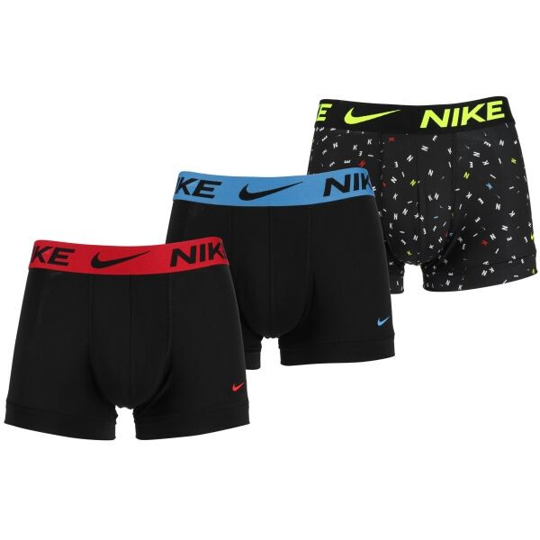 Nike TRUNK 3PK Pánské spodní prádlo, černá, velikost