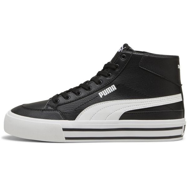 Puma COURT CLASSIC VULC MID FS SL Pánské sportovní tenisky, černá, velikost 40.5