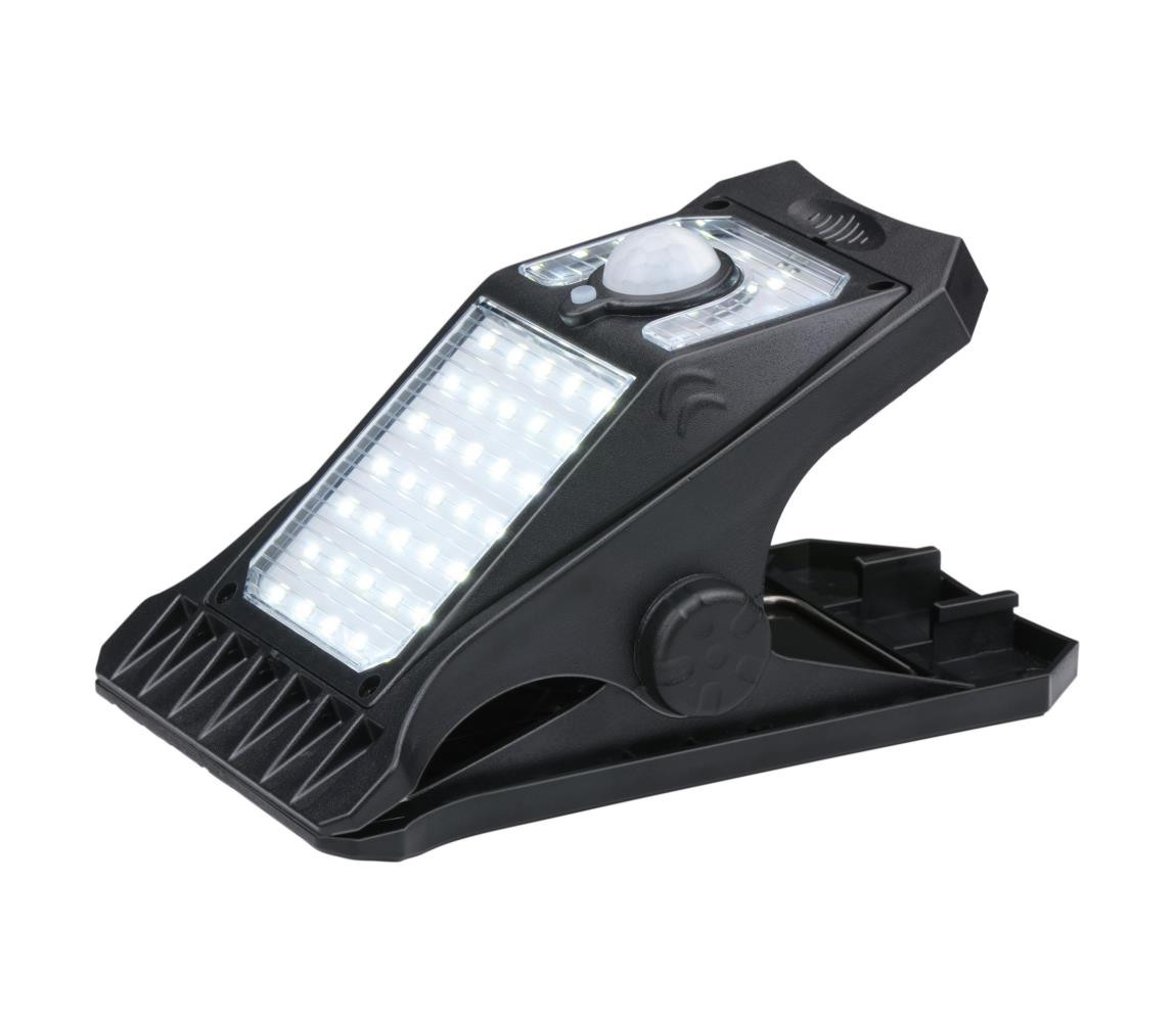 Grundig Grundig - LED Solární svítidlo se senzorem CLIP-ON LED/9W/3,7V IP44