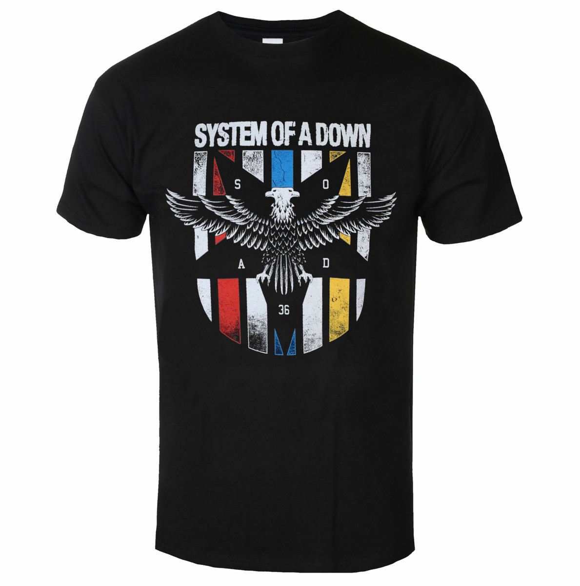 Tričko metal pánské System of a Down - Eagle Colours - ROCK OFF - SOADTS02MB S