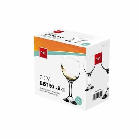 Cegeco Sklenice na víno CoK Bistro 290ml 2ks