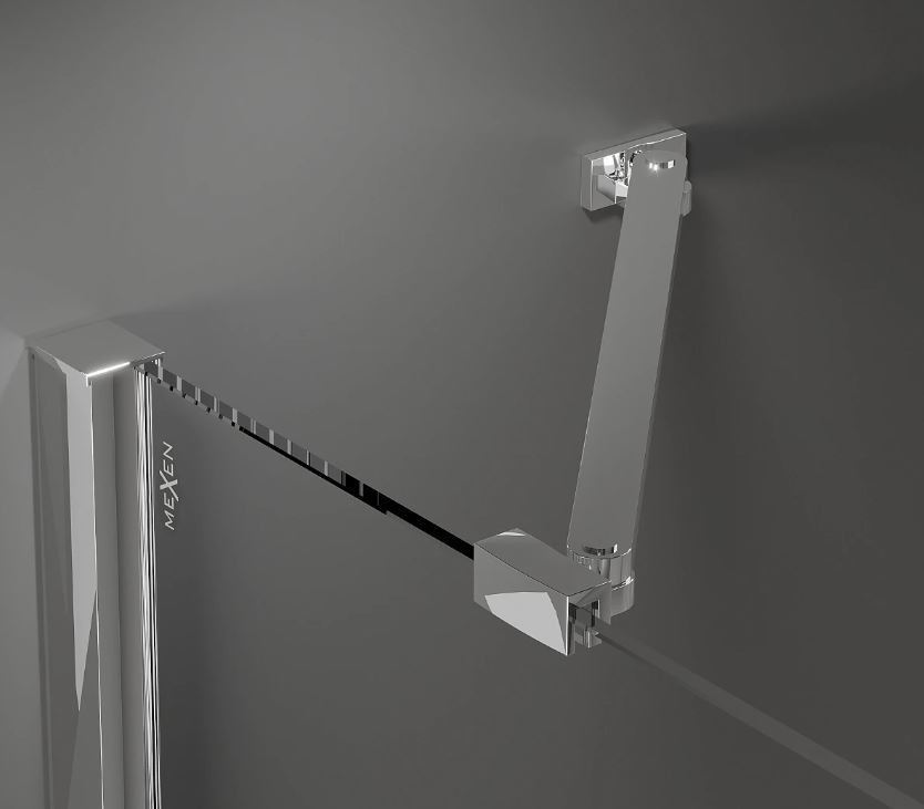 MEXEN VELAR montážní sada pro rohovou instalaci chrom 871-02-01