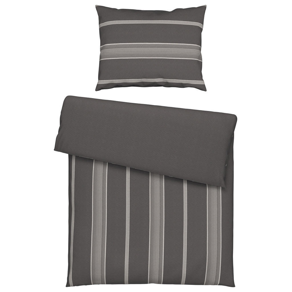 Esposa POVLEČENÍ, flanel, šedá, 140/200 cm