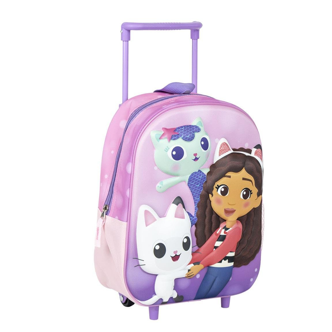 KIDS BACKPACK TROLLEY 3D GABBY'S DOLLHOUSE